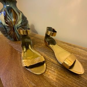 Gold sandal